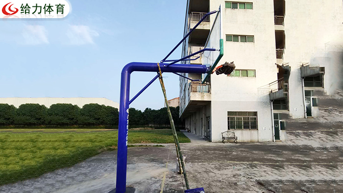 東莞學(xué)校固定籃球架