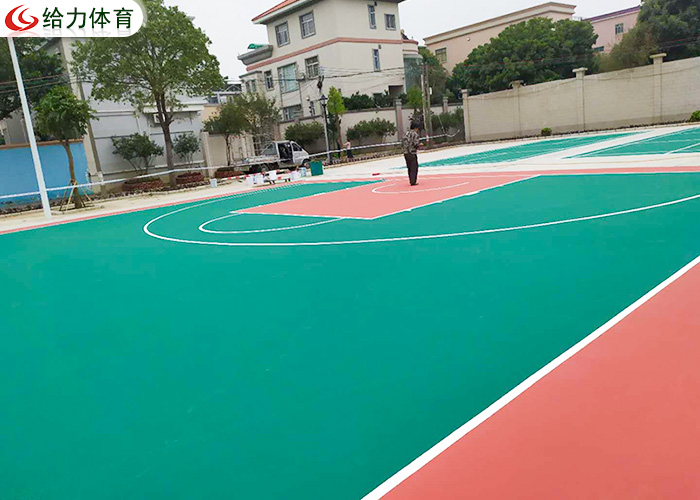 彩色籃球場造價(jià)