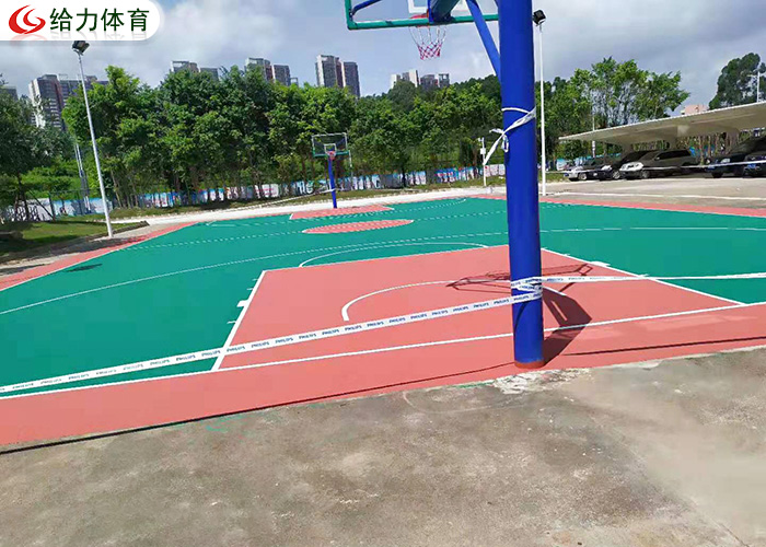 地埋式籃球架